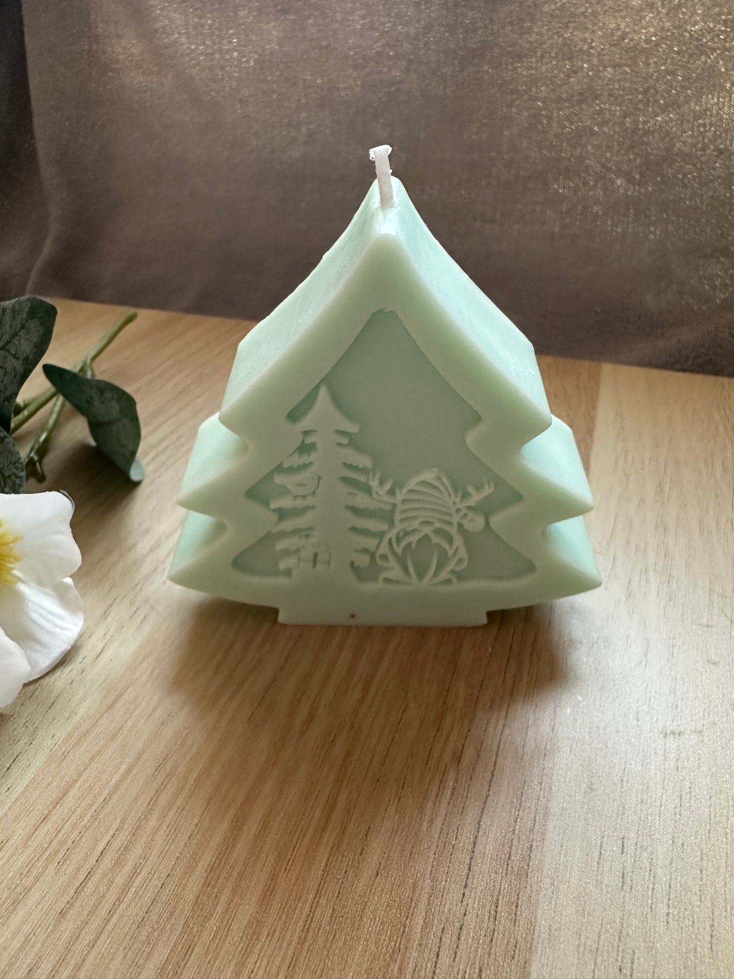 Christmas tree with pattern