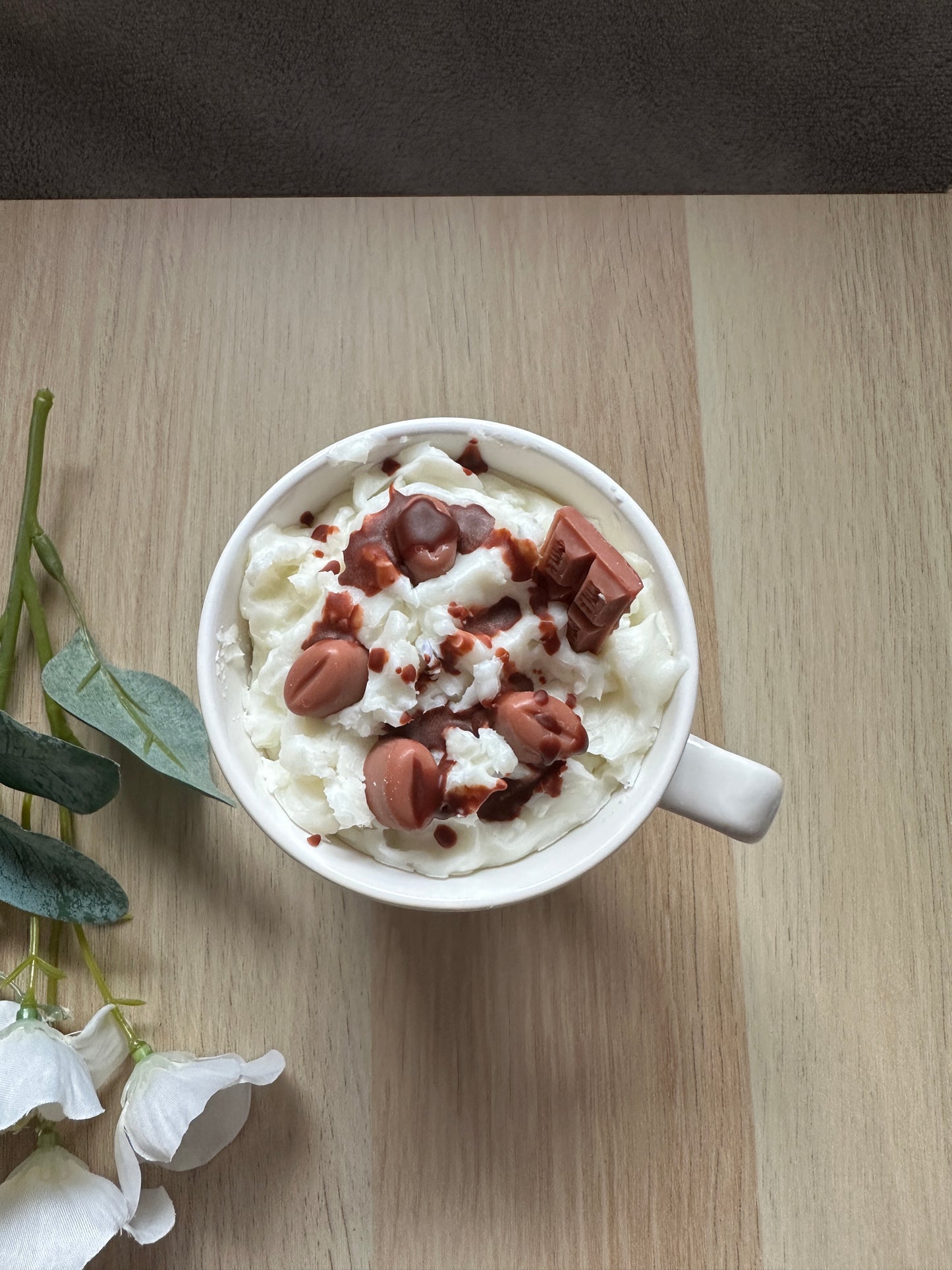 Kaffeekerze "But first Coffee"