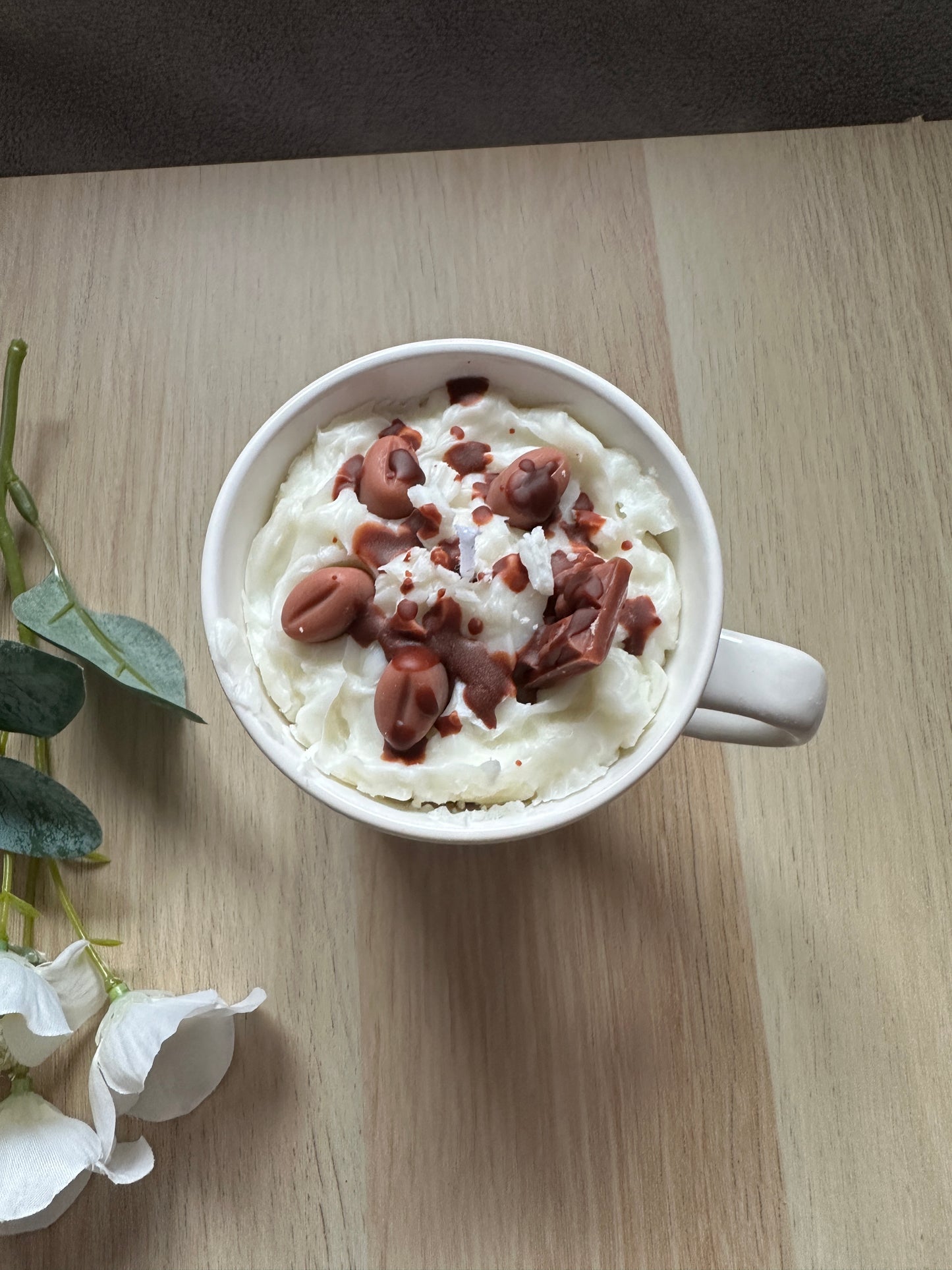 Kaffeekerze "Leere Tasse"