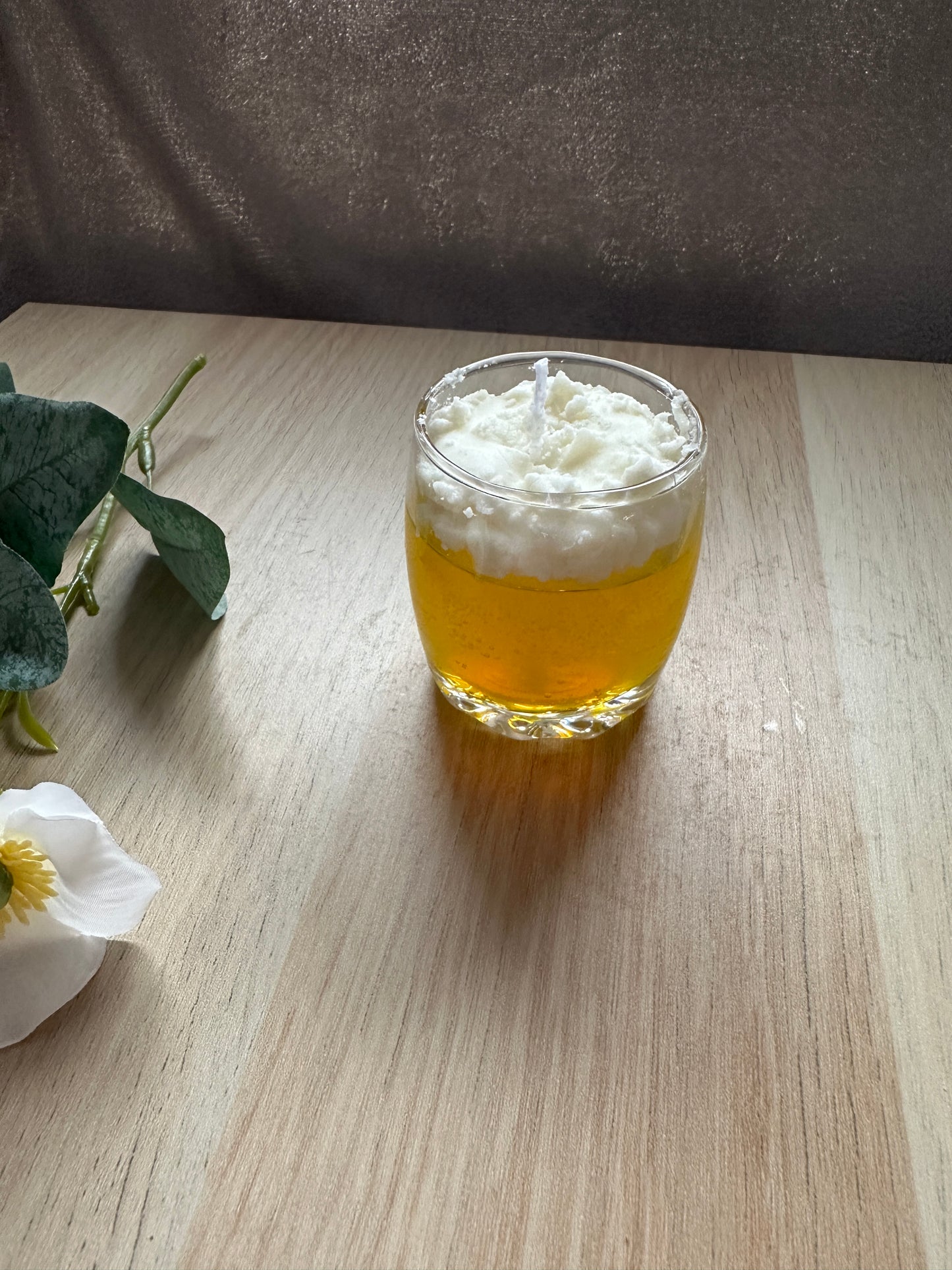 Flower power in a glass