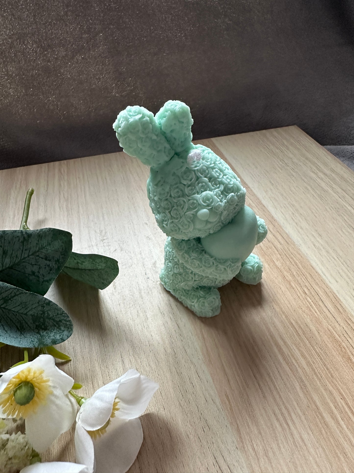 Rose bunny with heart