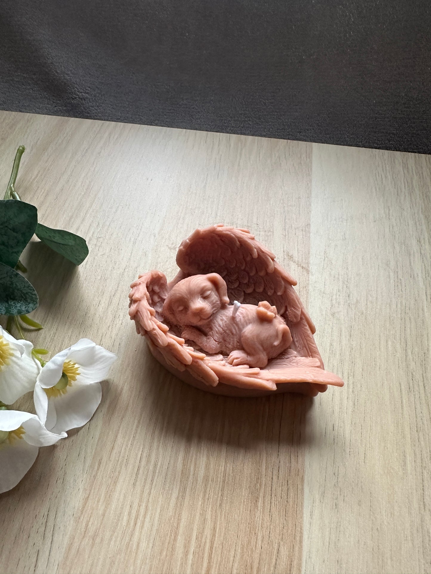 Hund in Flügel