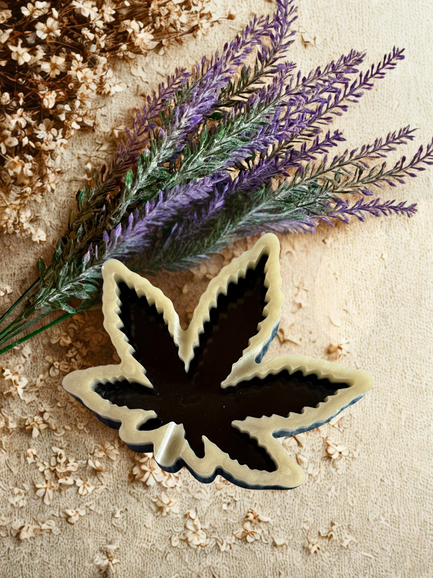 Aschenbecher Weed-Blatt