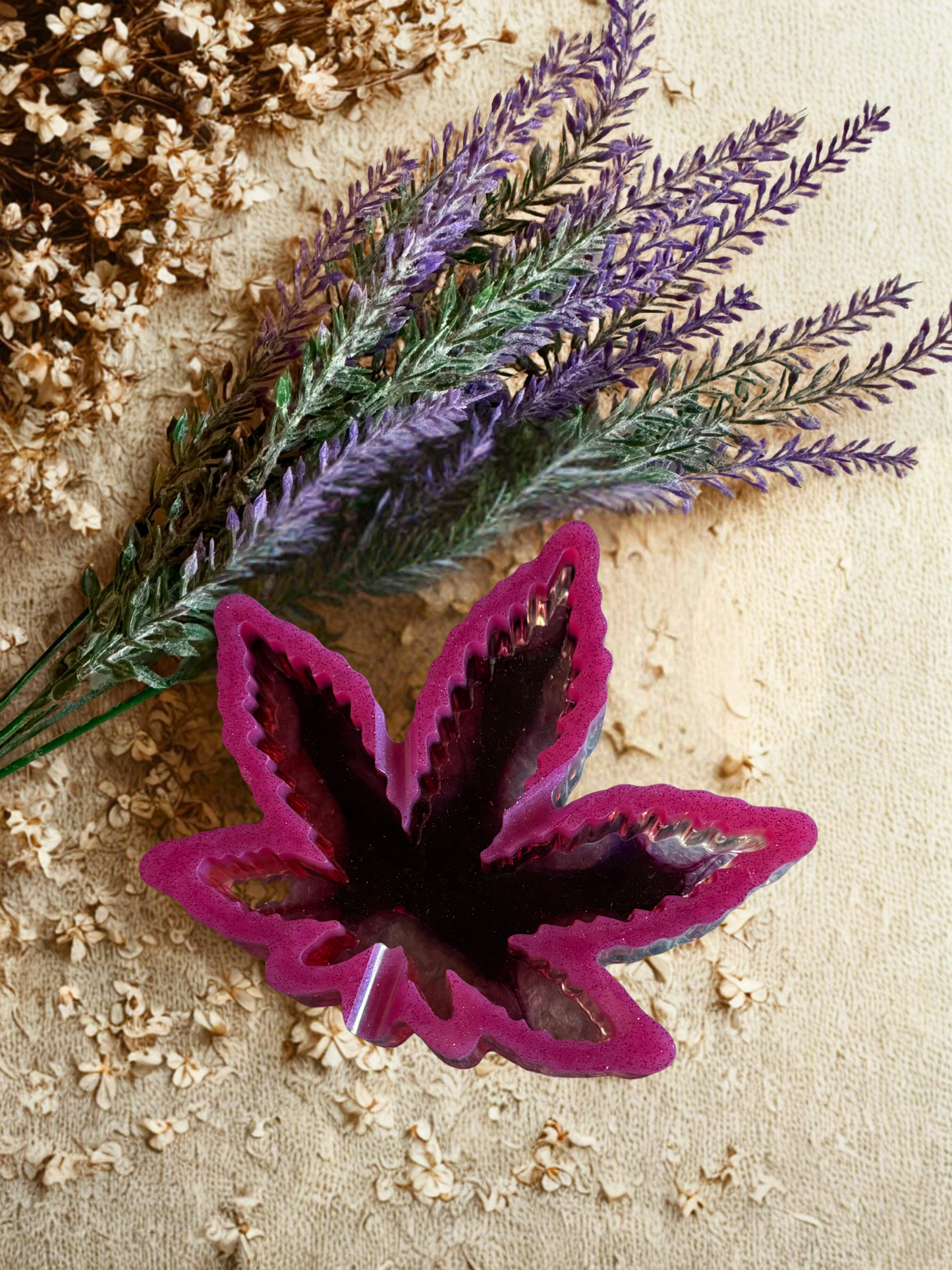 Aschenbecher Weed-Blatt