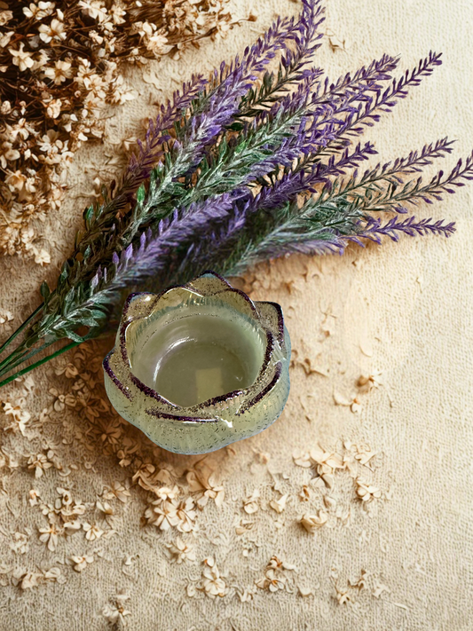 Teelicht- & Kerzenhalter Blüte