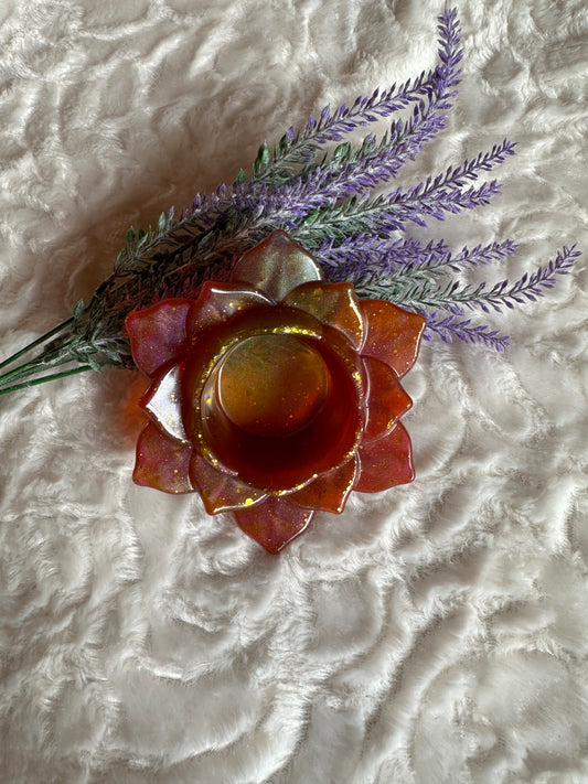 Teelicht- & Kerzenhalter Lotusblüte