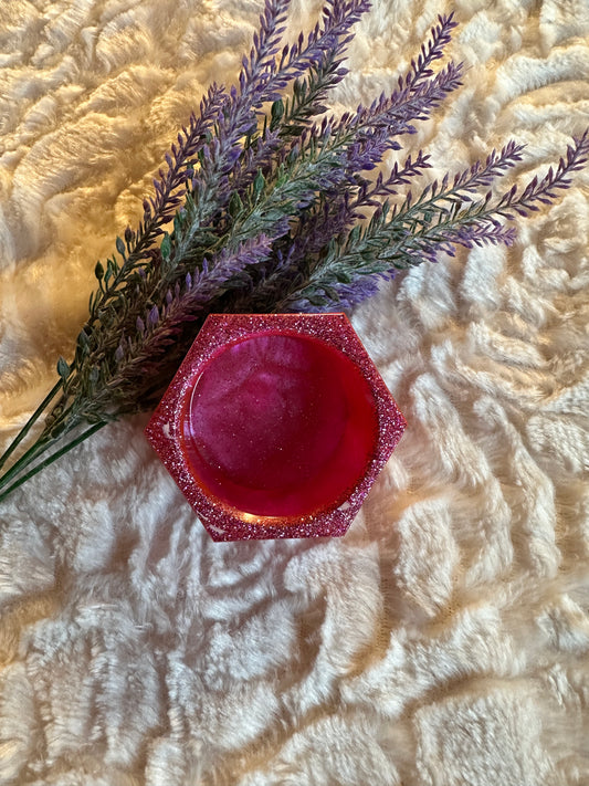 Teelicht- & Kerzenhalter 6-Eck