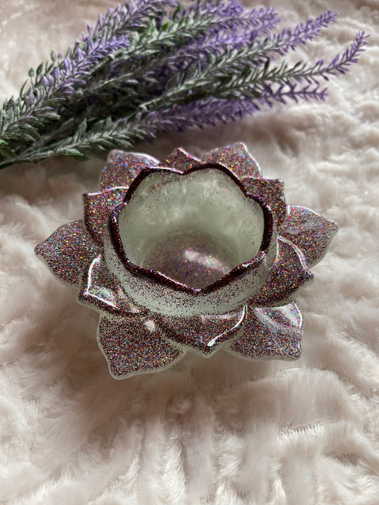 Teelicht- & Kerzenhalter Lotusblüte