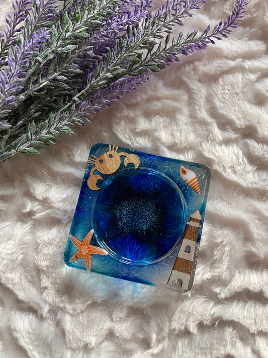 Teelicht- & Kerzenhalter Viereck