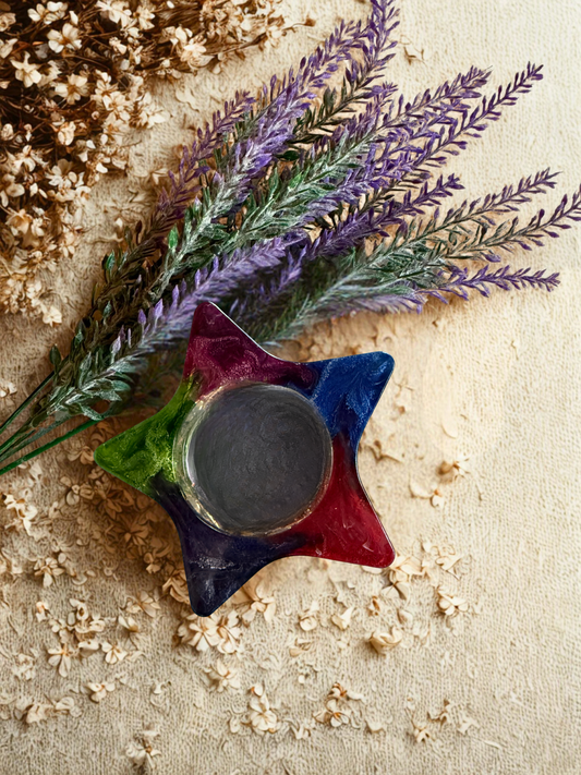 Teelicht- & Kerzenhalter Stern