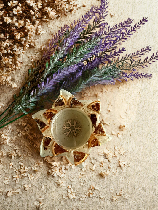 Teelicht- & Kerzenhalter Sonne