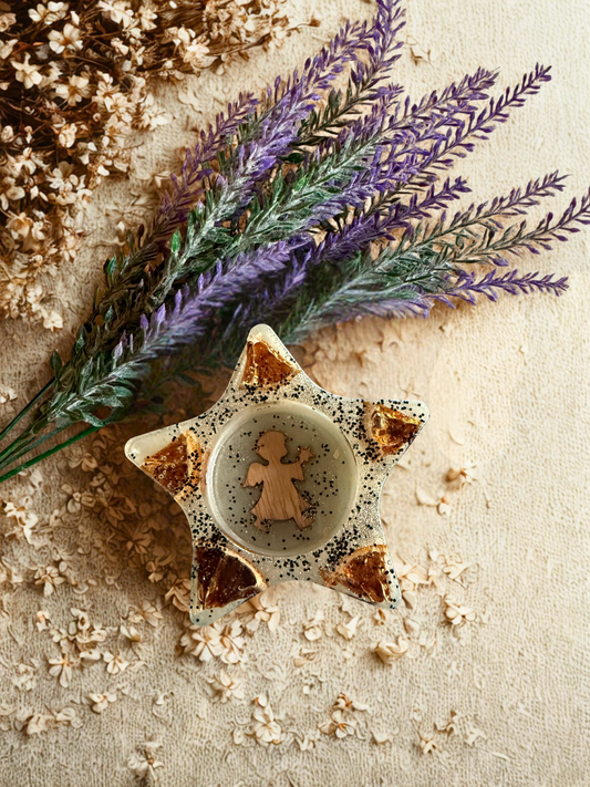 Teelicht- & Kerzenhalter Stern