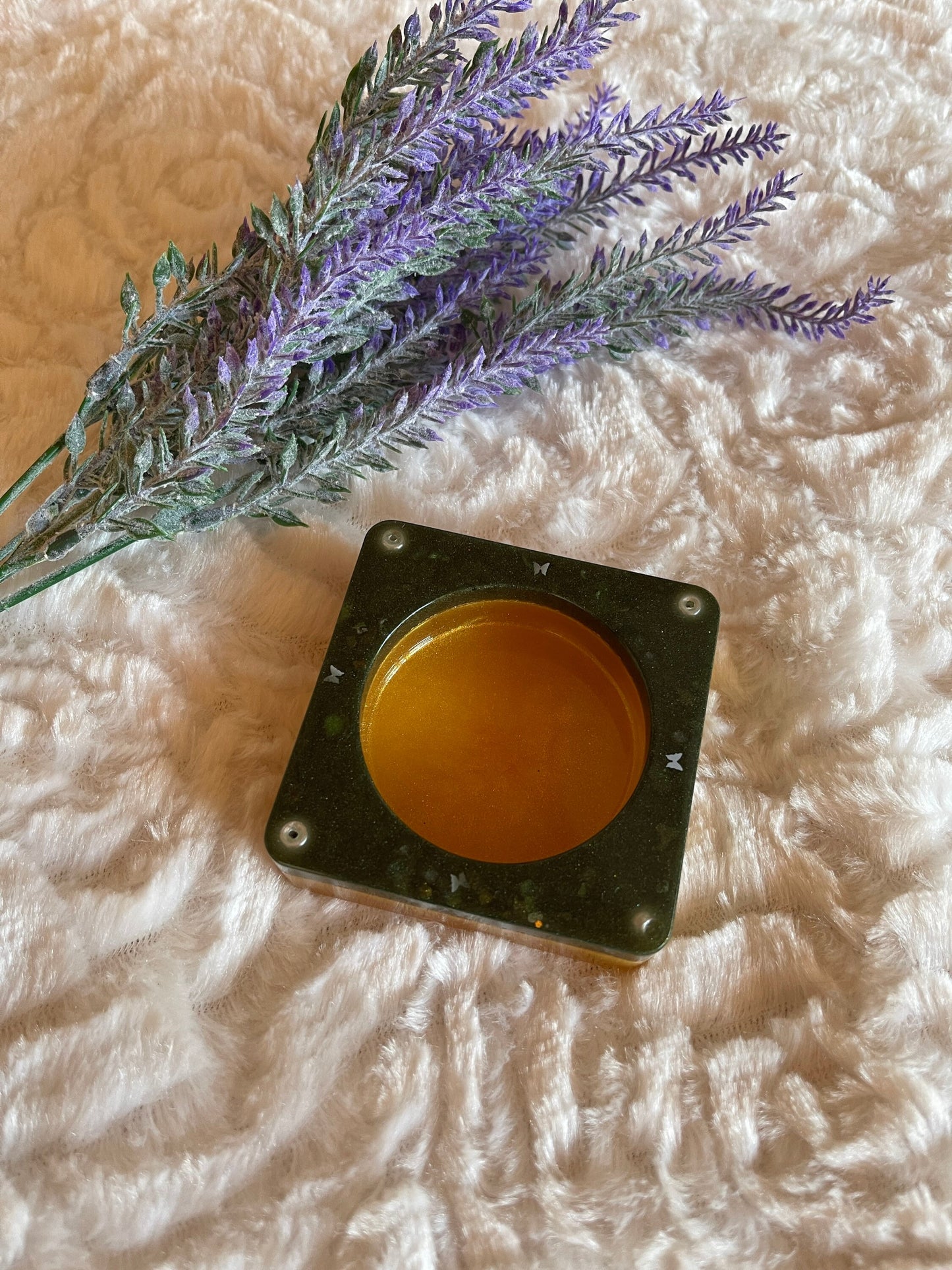 Teelicht- & Kerzenhalter Viereck