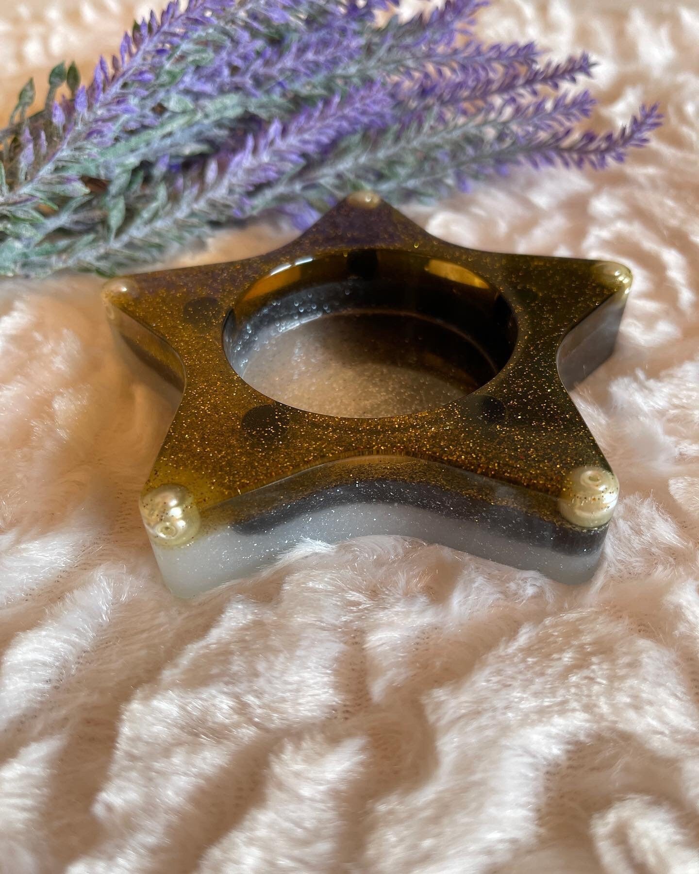 Teelicht- & Kerzenhalter Stern