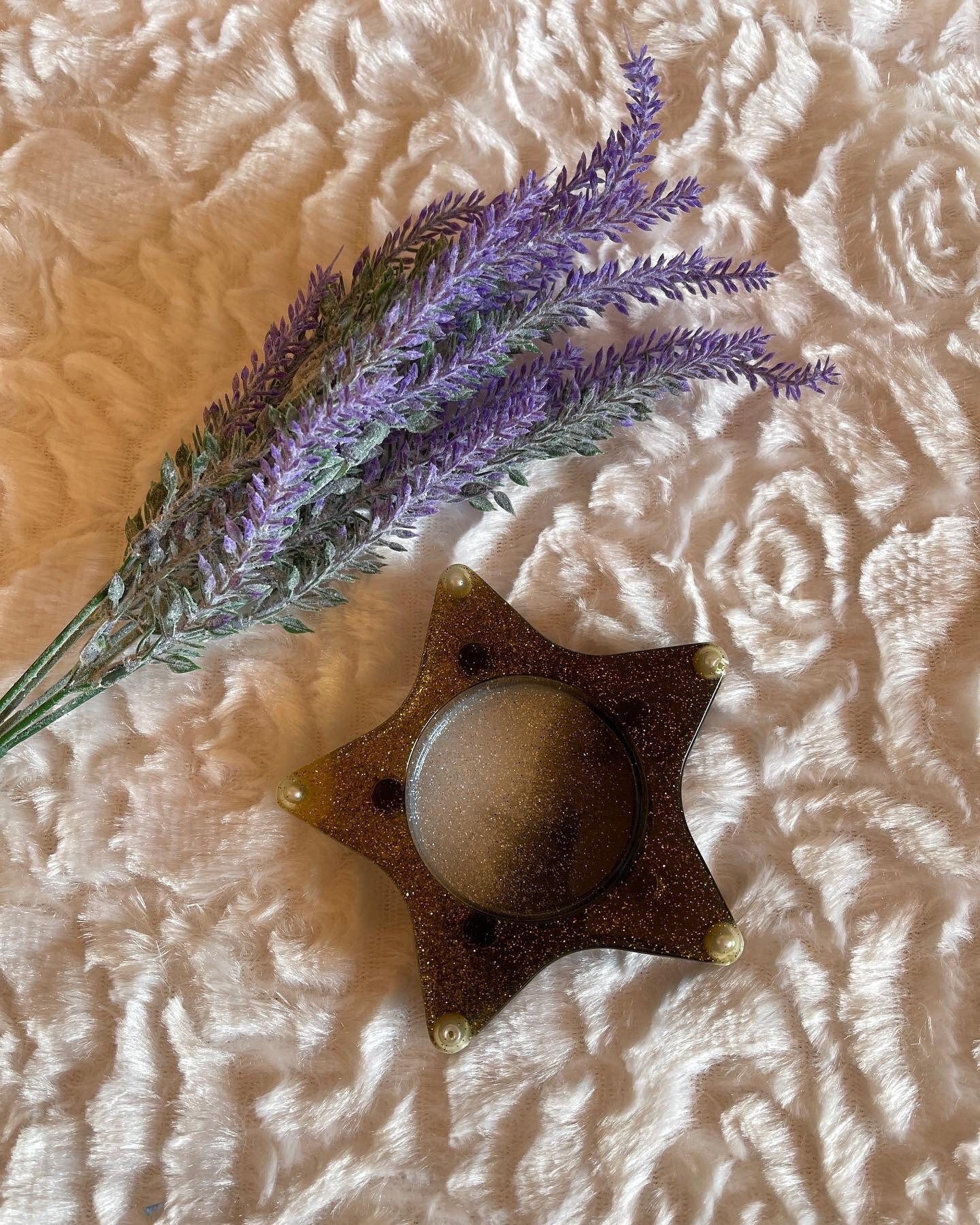 Teelicht- & Kerzenhalter Stern