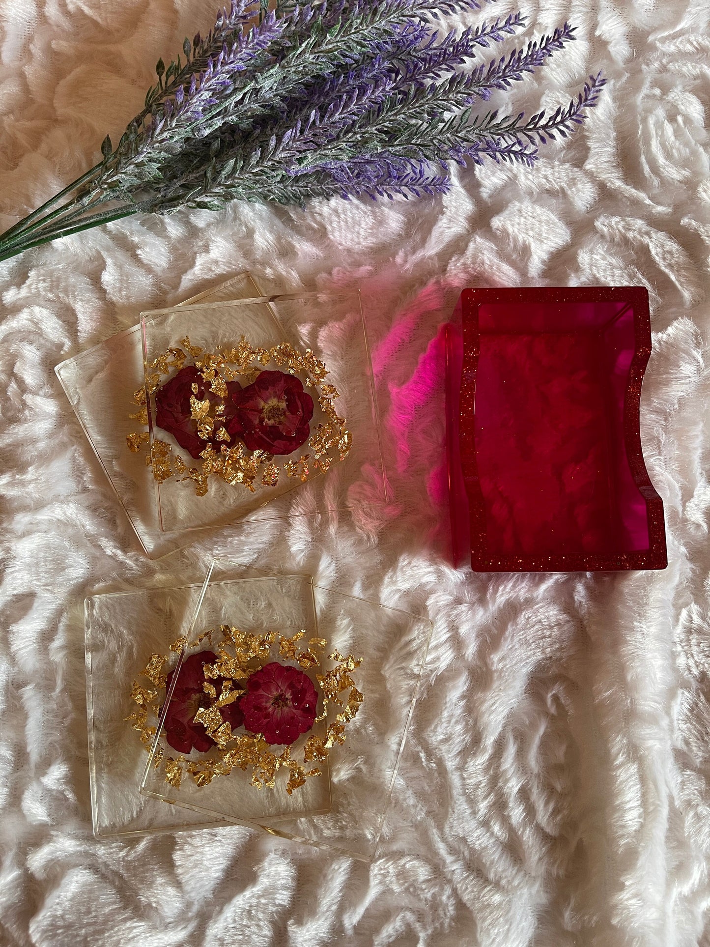 Untersetzer-Set Viereck