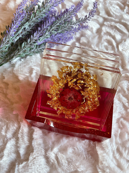 Untersetzer-Set Viereck