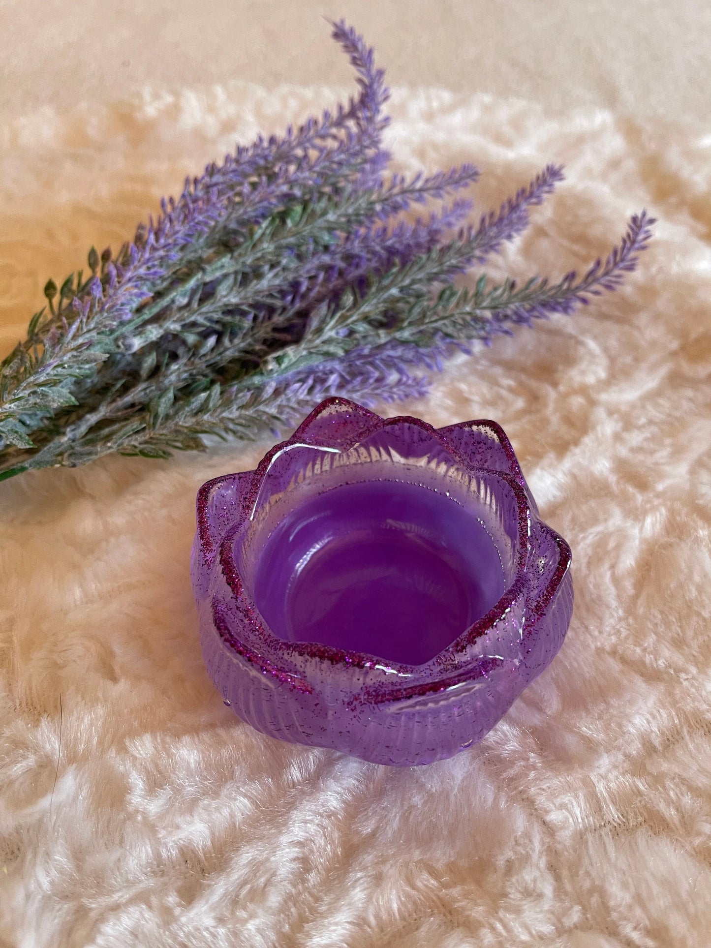 Teelicht- & Kerzenhalter Blüte