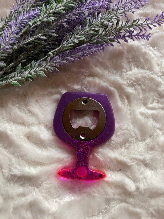 Flaschenöffner Weinglas