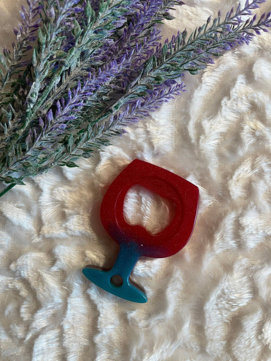 Flaschenöffner Weinglas