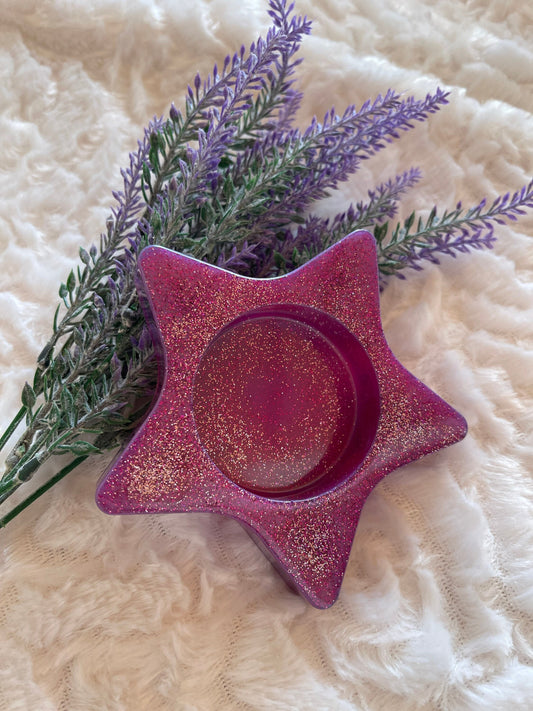 Teelicht- & Kerzenhalter Stern