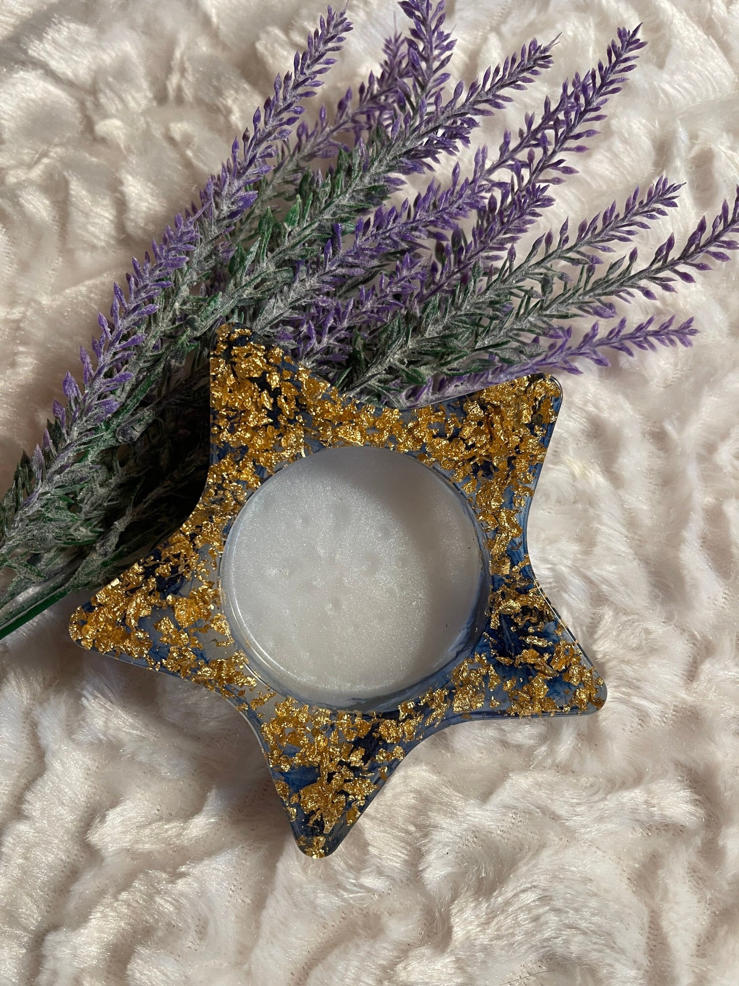 Teelicht- & Kerzenhalter Stern