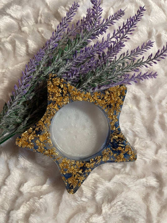 Teelicht- & Kerzenhalter Stern