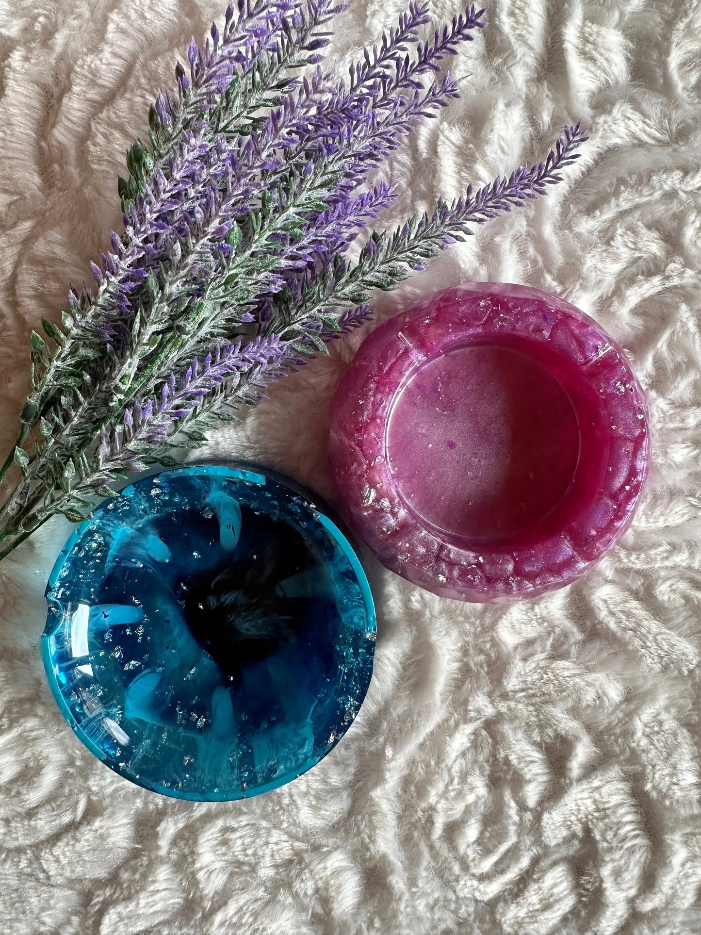 Aschenbecher Rund & Kristall